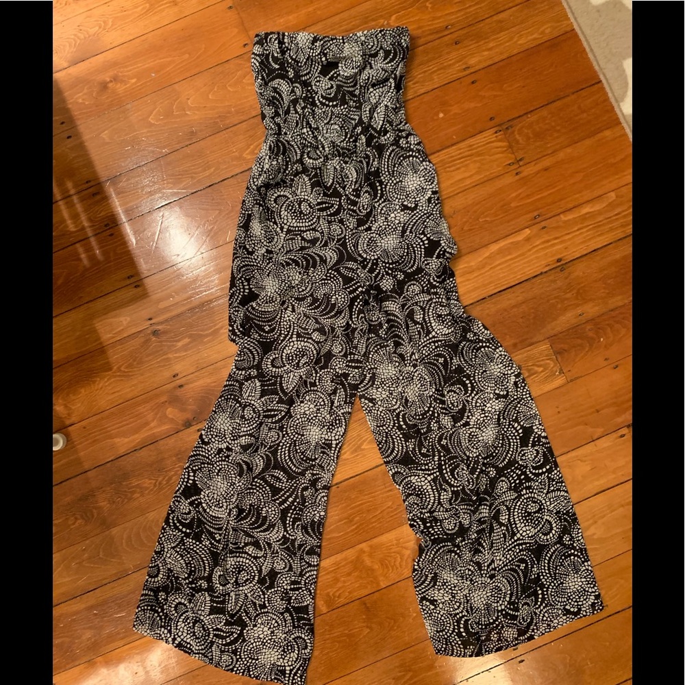 Strapless jumpsuit